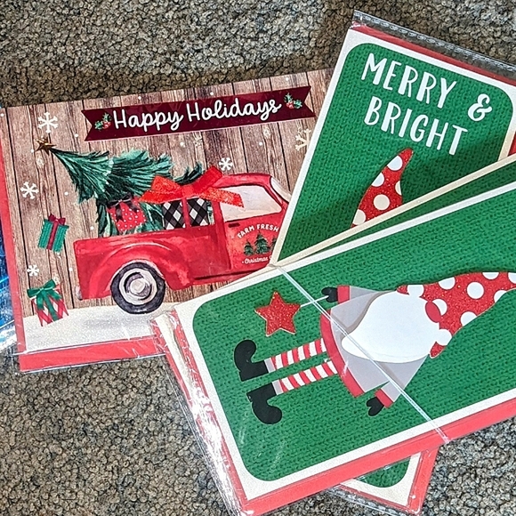 NEW Voila Pop-Up Christmas Cards Individually wrapped - Picture 5 of 14